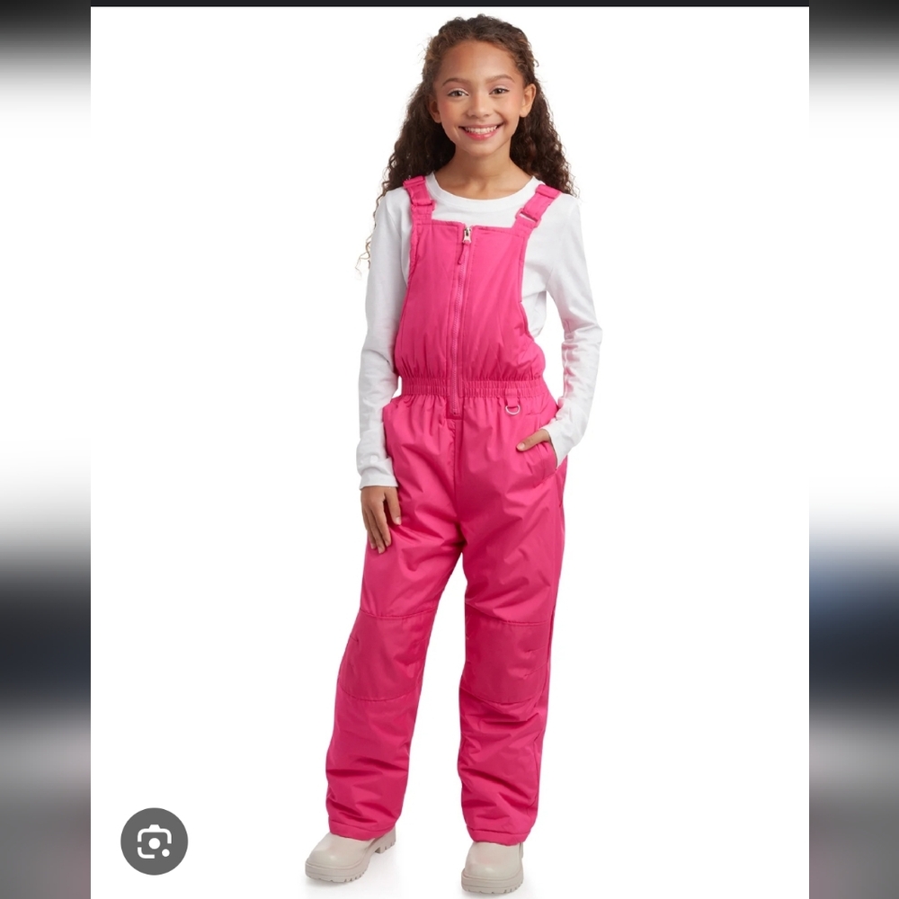 Pink Platinum Vibrant Pink Kids Overalls Size 6 NWOT